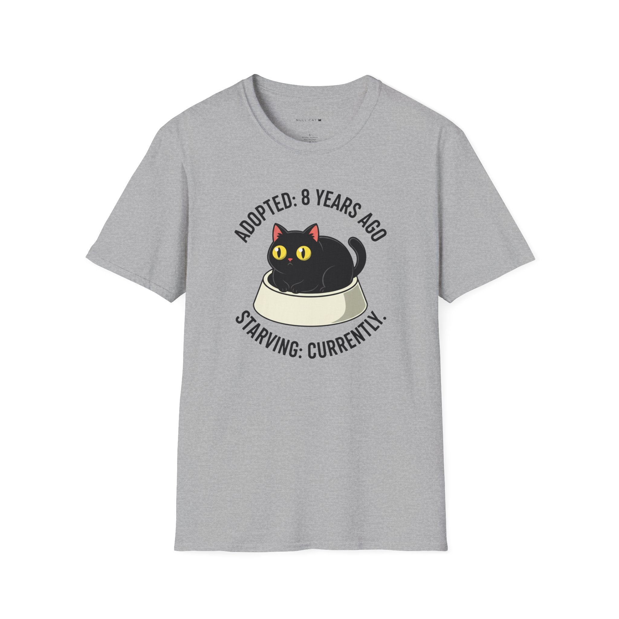 Adopted and starving  t-shirt