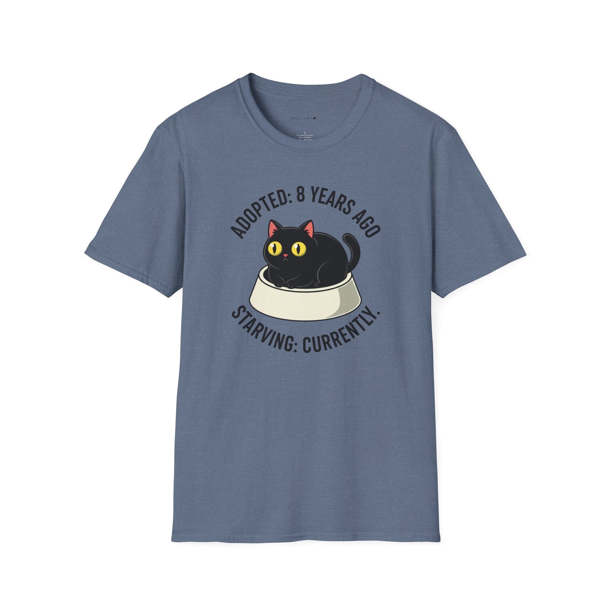 Adopted and starving  t-shirt