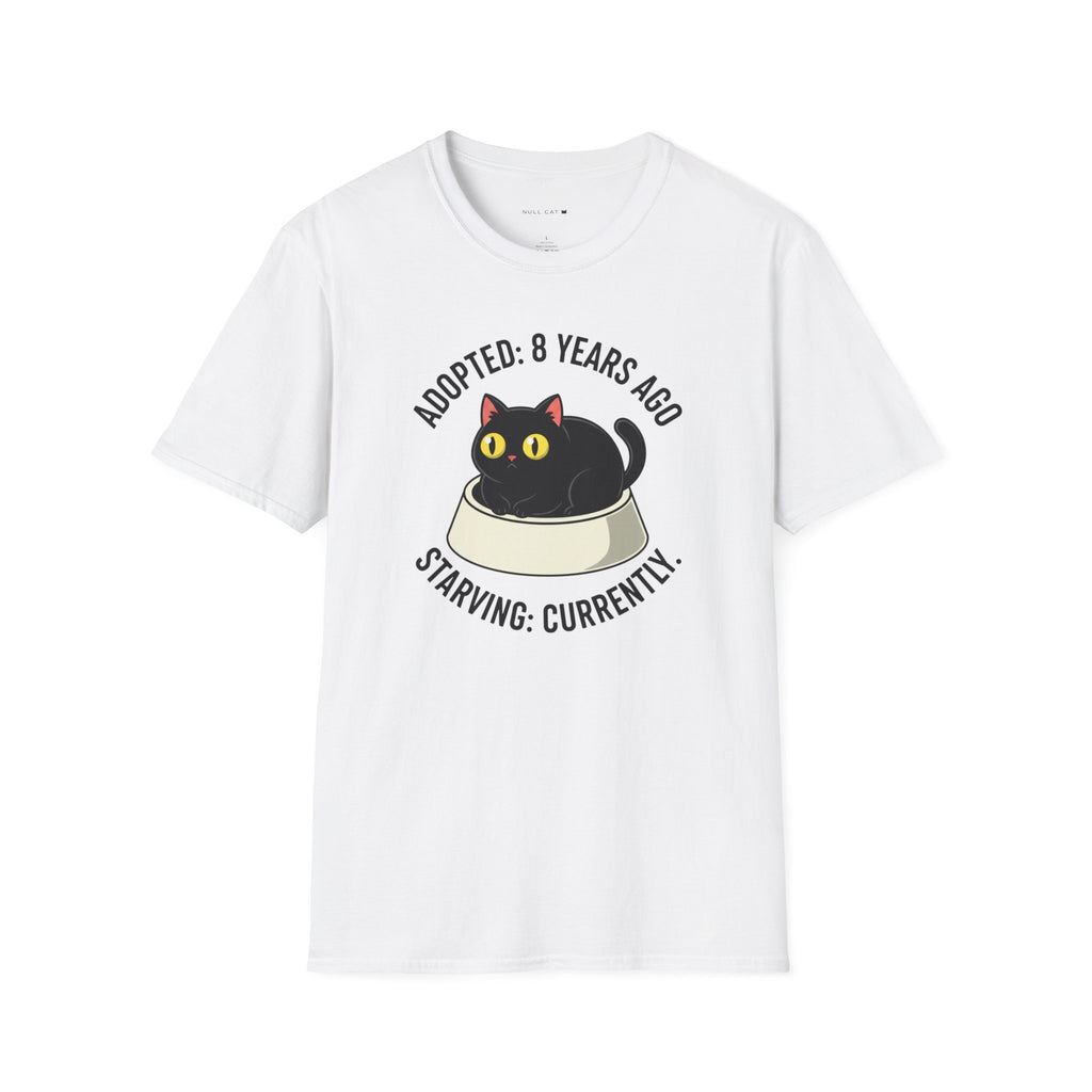 Adopted and starving  t-shirt