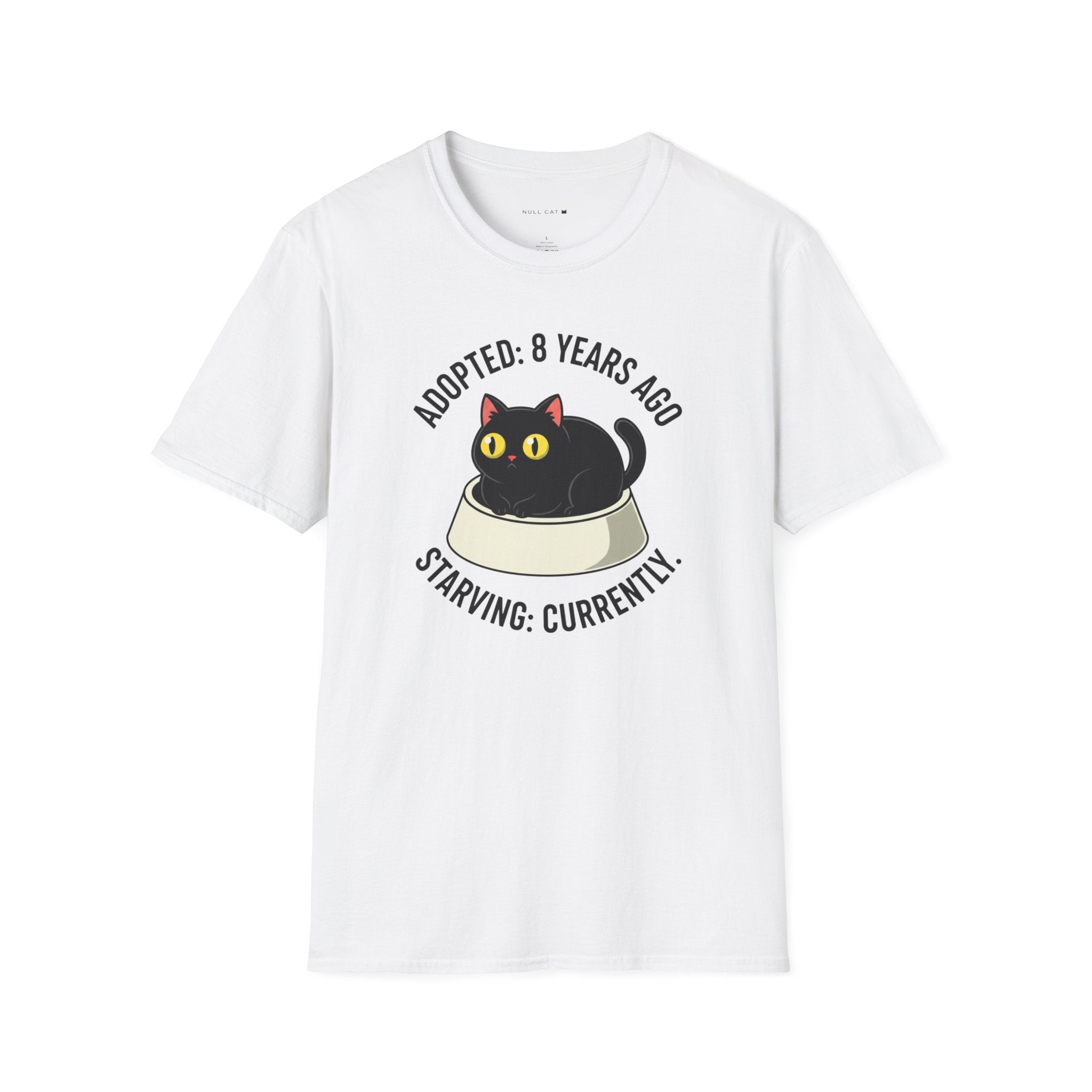 Adopted and starving  t-shirt